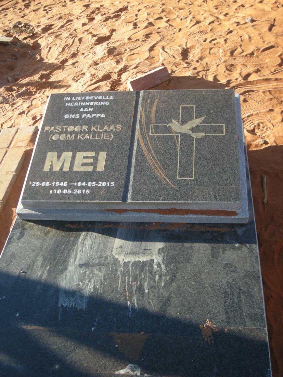 MEI Klaas 1946-2015