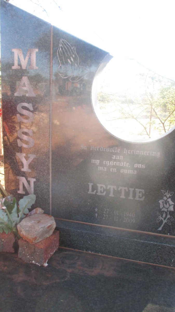 MASSYN Lettie 1940-2009