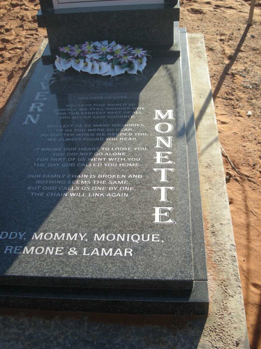 MONETTE Devern 199?-2013