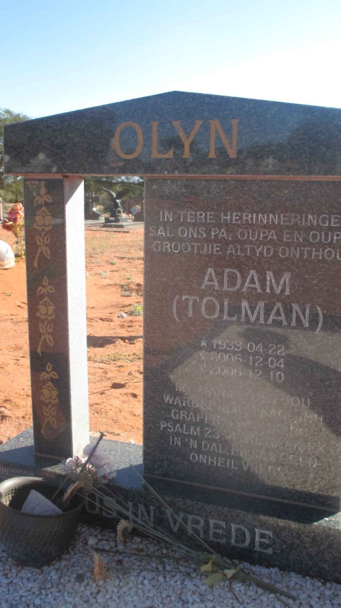 OLYN Adam 1933-2006