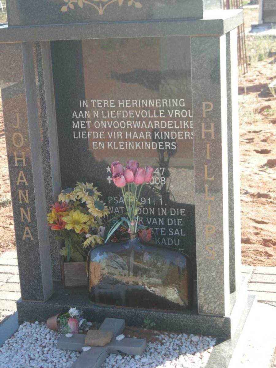 PHILLIPS Johanna 1947-2008