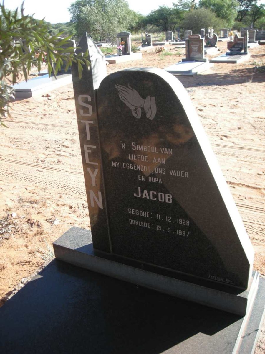 STEYN Jacob 1928-1997