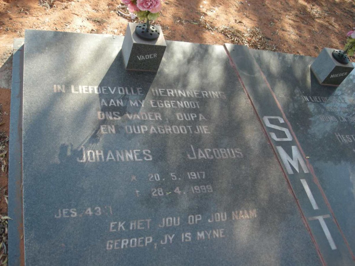 SMIT Johannes Jacobus 1917-1999