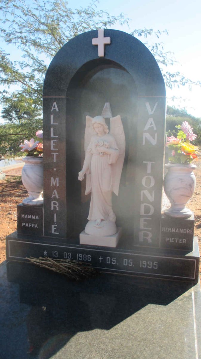 TONDER Allet-Marie, van 1986-1995