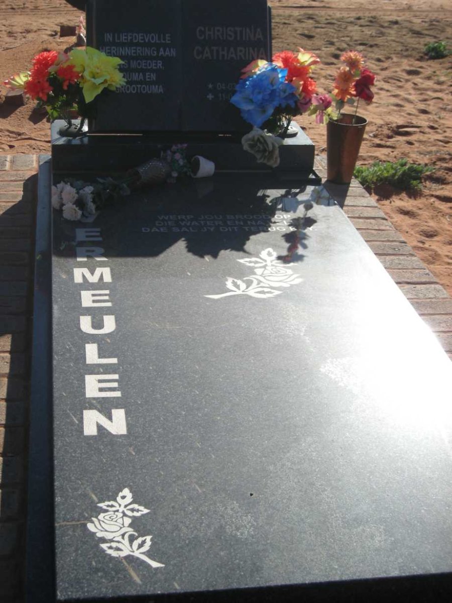 VERMEULEN Christina Catharina 1939-2011