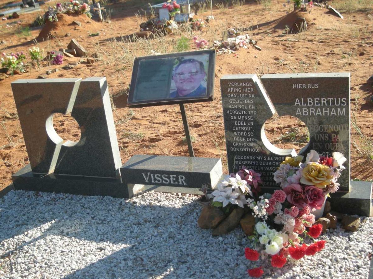 VISSER Albertus Abraham 1946-2012