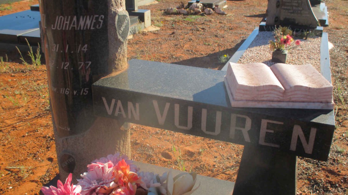 VUUREN Sarel Johannes, van 1914-1977