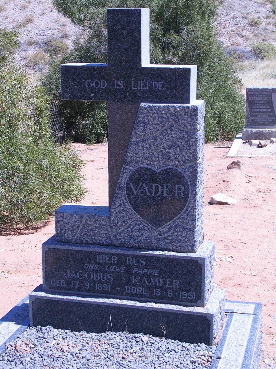KAMFER Jacobus 1891-1951