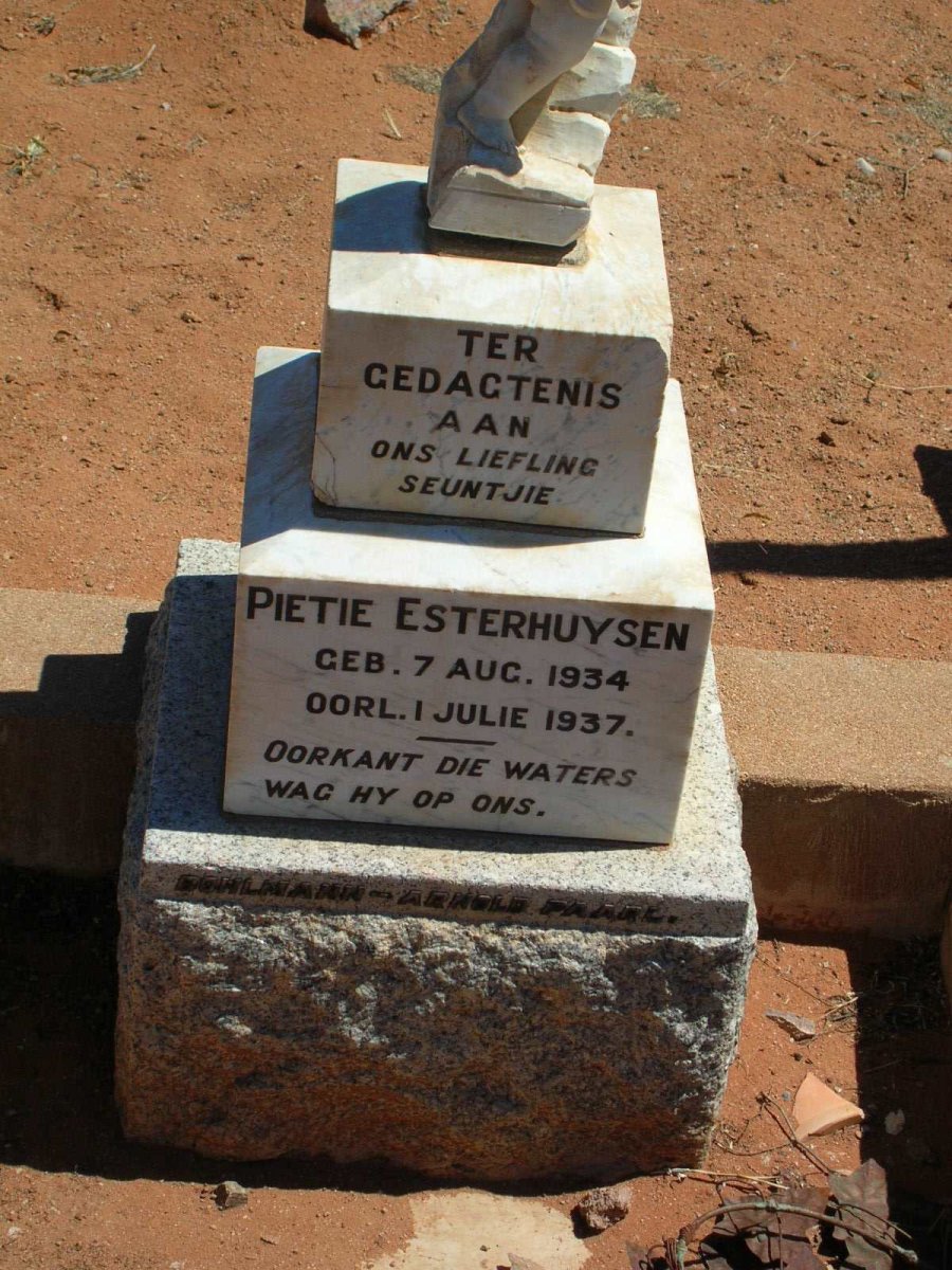 ESTERHUYSEN Pietie 1934-1937