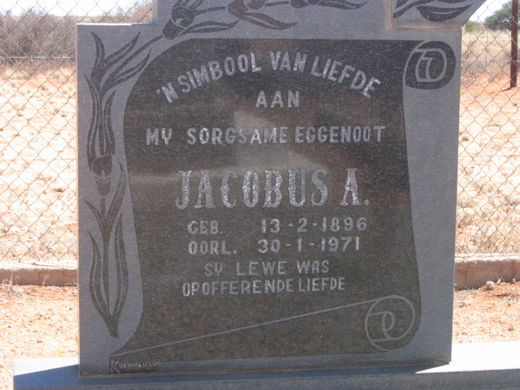 TIDDENS Jacobus A., van 1896-1971
