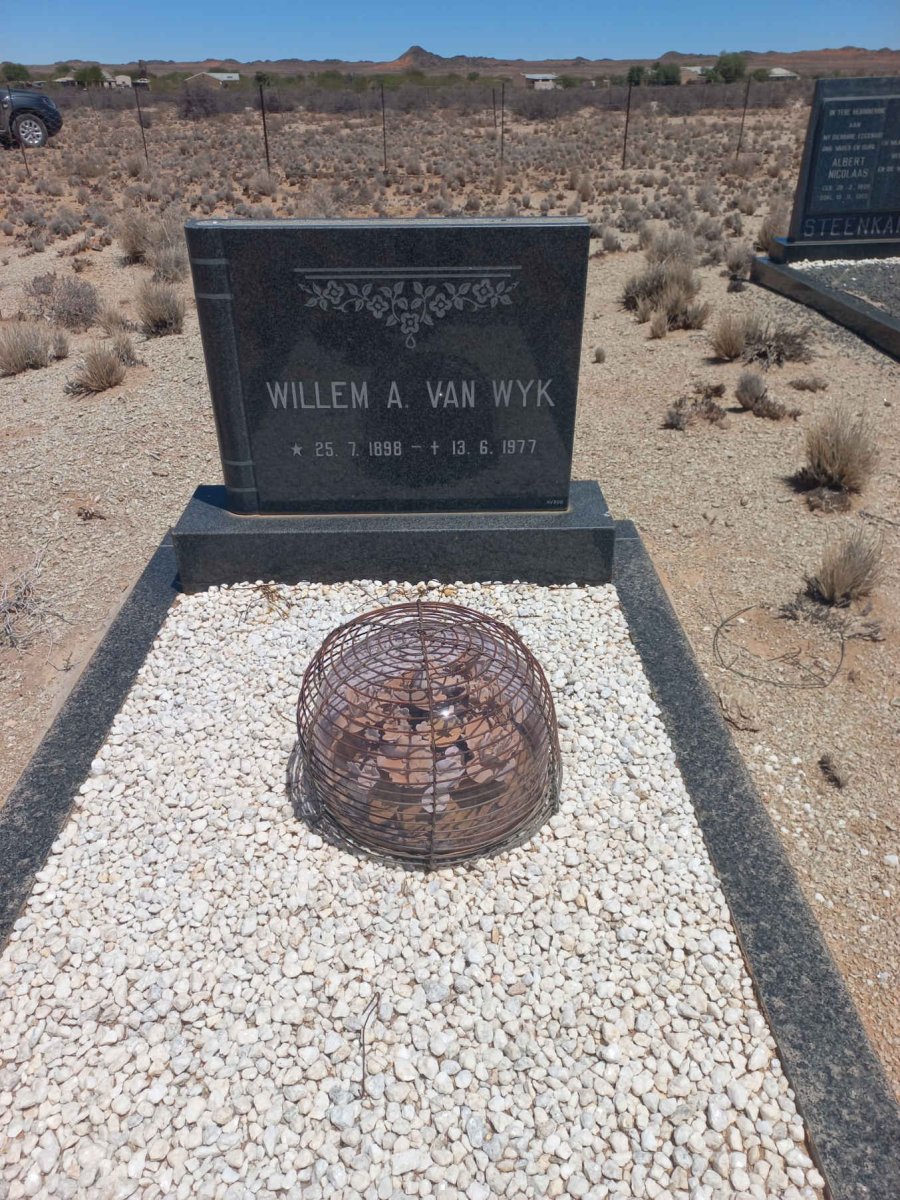 WYK Willem A., van 1898-1977