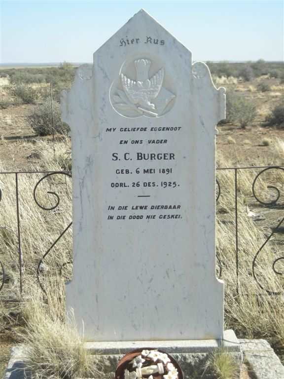 BURGER S.C. 1891-1925