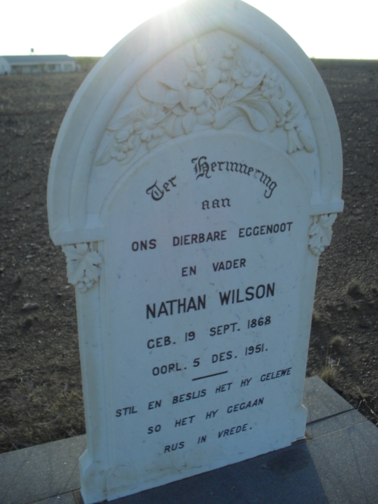 WILSON Nathan 1868-1951