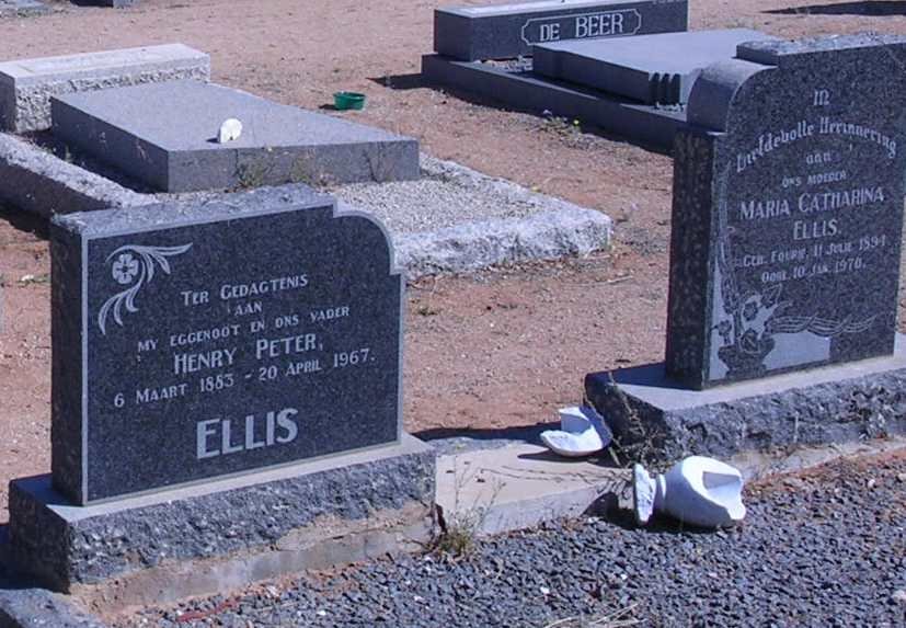 ELLIS Henry Peter 1883-1967 &amp; Maria Catharina 1894-1970