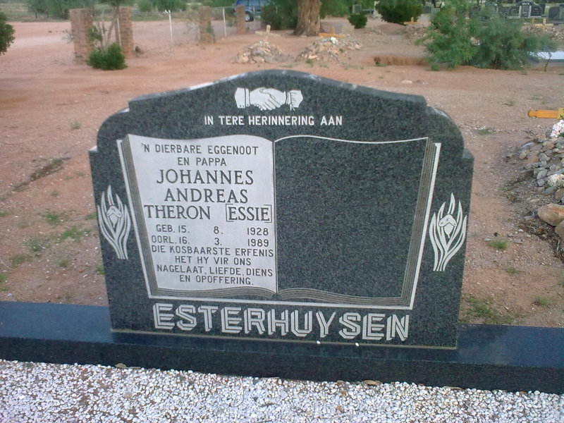 ESTERHUYSEN Johannes Andreas Theron 1928-1989