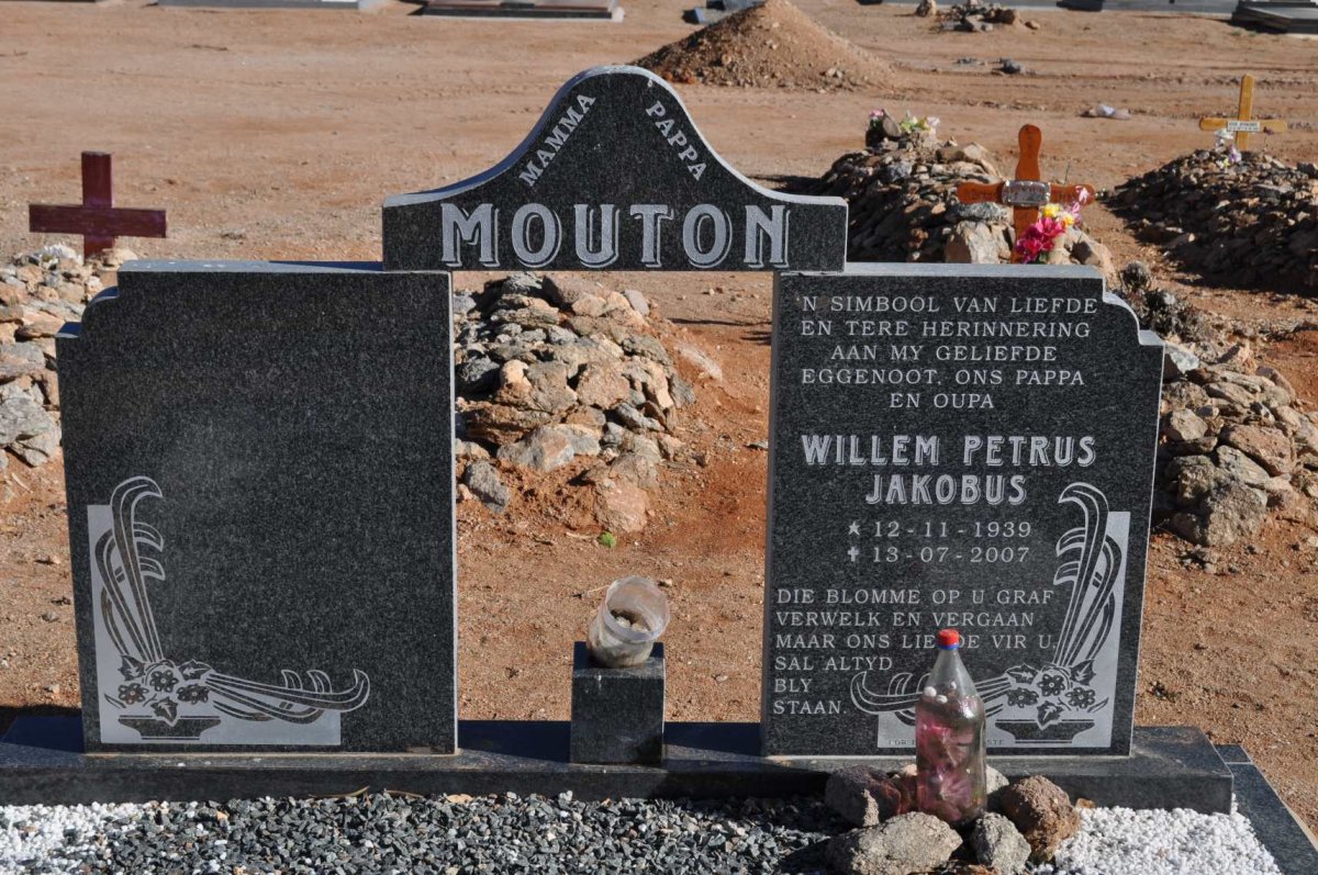 MOUTON Willem Petrus Jakobus 1939-2007
