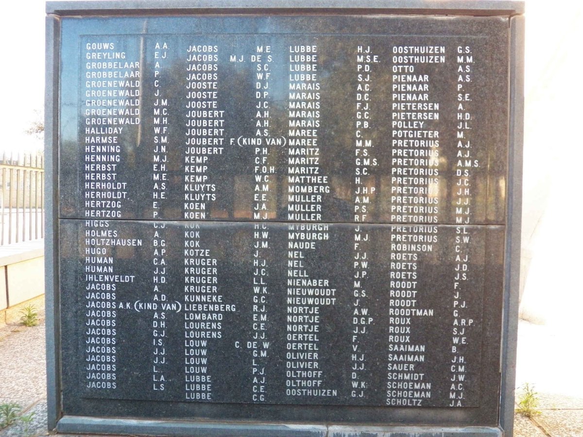 5. KIMBERLEY Konsentrasiekamp: Anglo-Boere-Oorlog 1899-1902