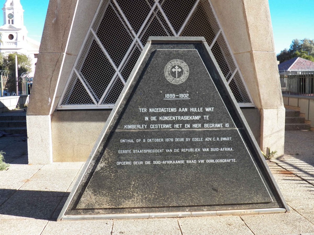 2. MONUMENT : Anglo-Boere-Oorlog 1899-1902 