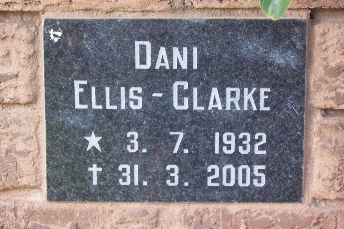 CLARKE Dani, Ellis 1932-2005