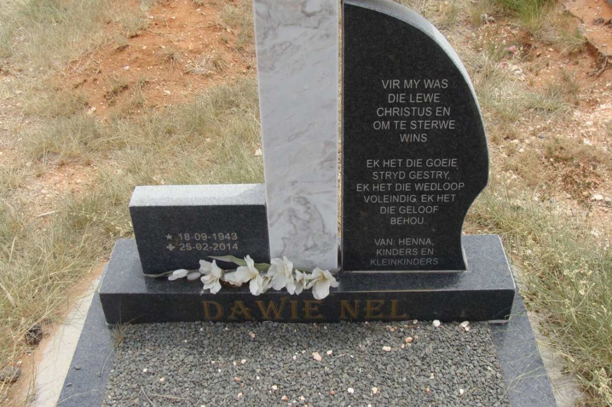 NEL Dawie 1943-2014