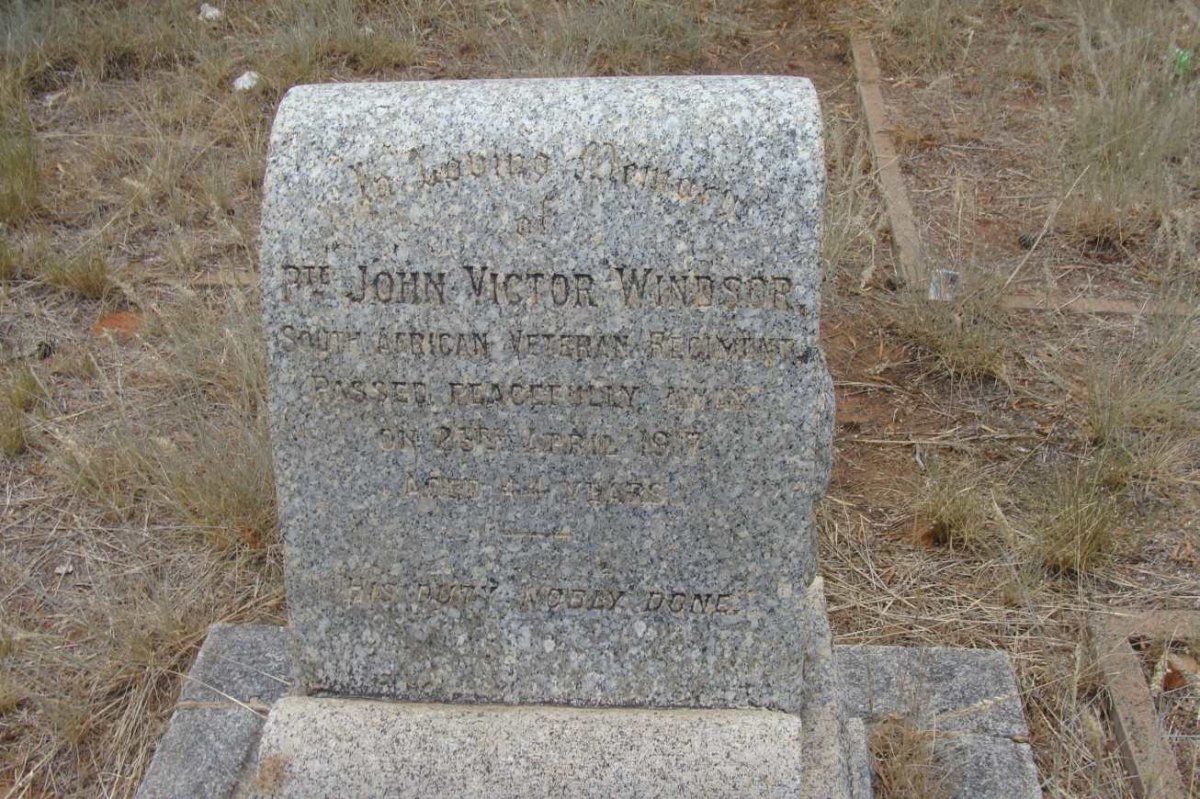WINDSOR John Victor -1917