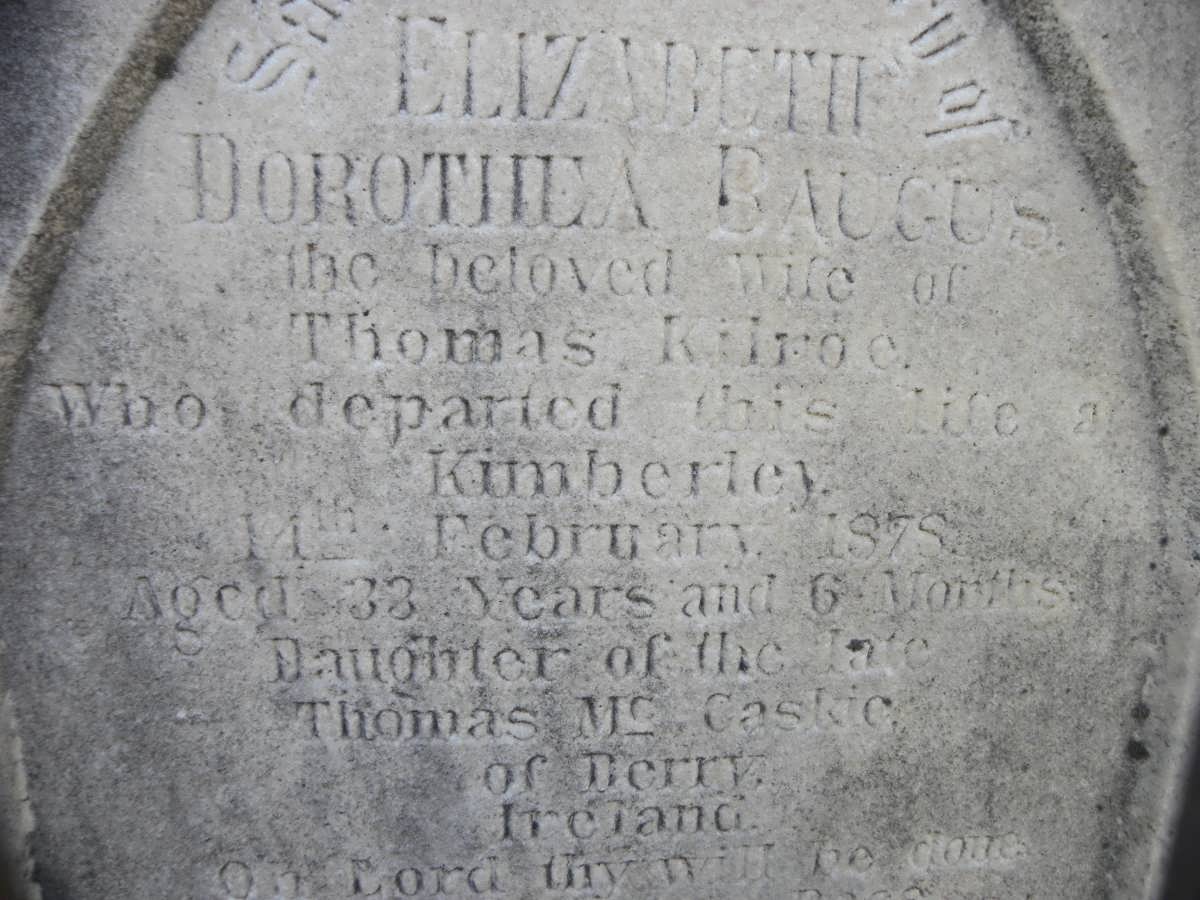BAUGUS Elizabeth Dorothea -1878