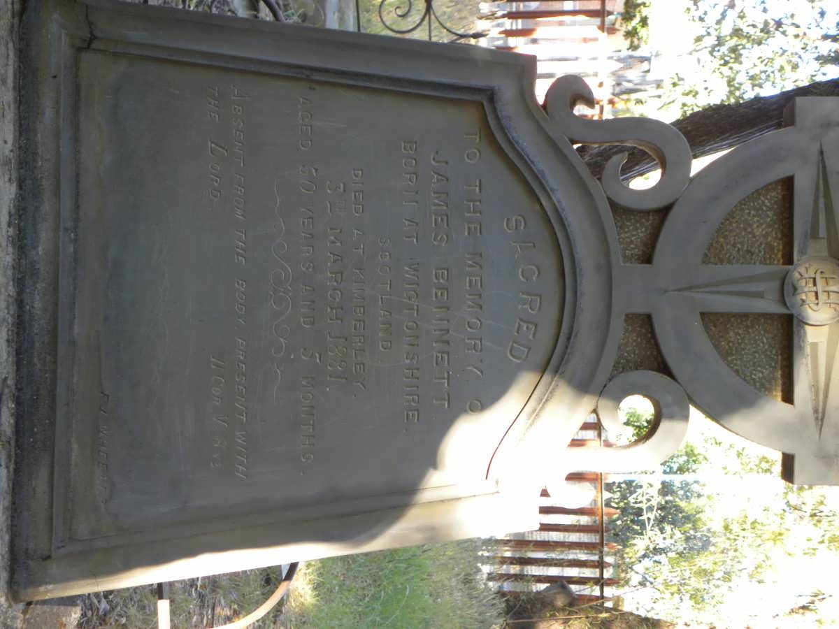 BENNETT James -1881