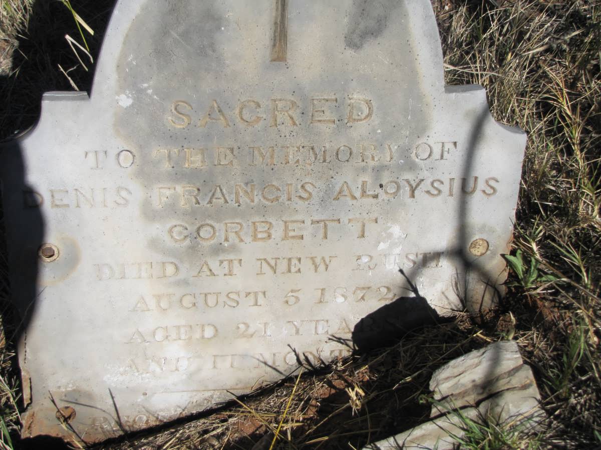 CORBETT Denis Francis Aloysius -1872