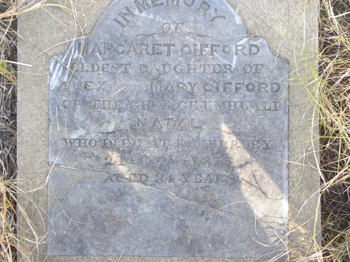 GIFFORD Margaret -1875