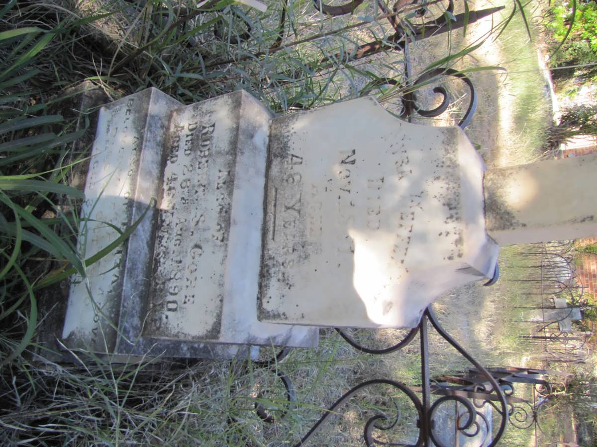 HEFFER Myra  -18?1 :: GORE Robert S. -1890 &amp; Eliza -1900