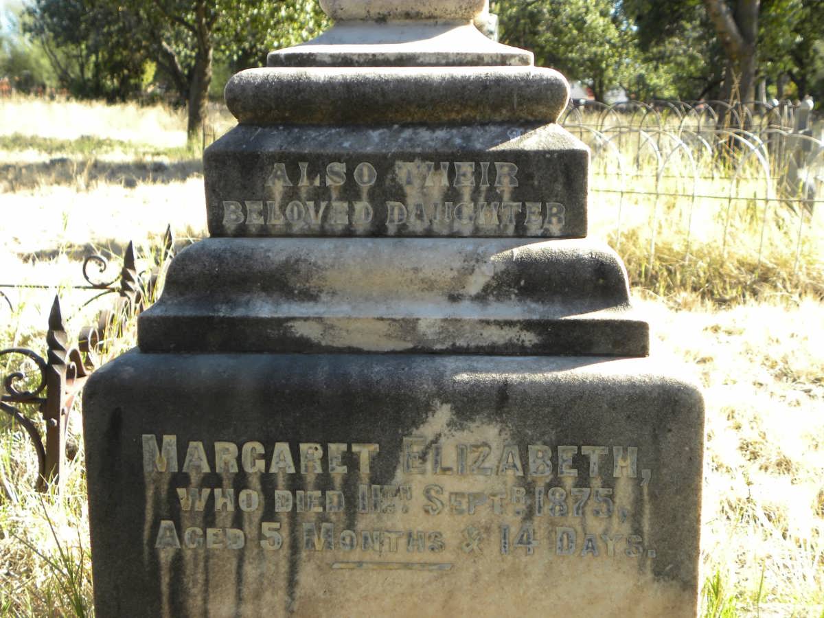 HAGEMEYER Margaret Elizabeth -1875