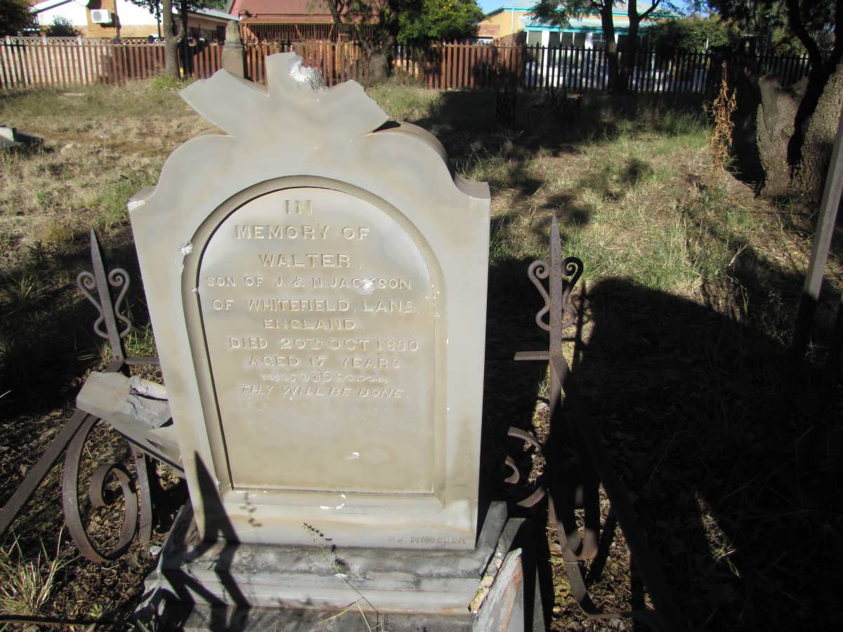 JACKSON Walter -1880