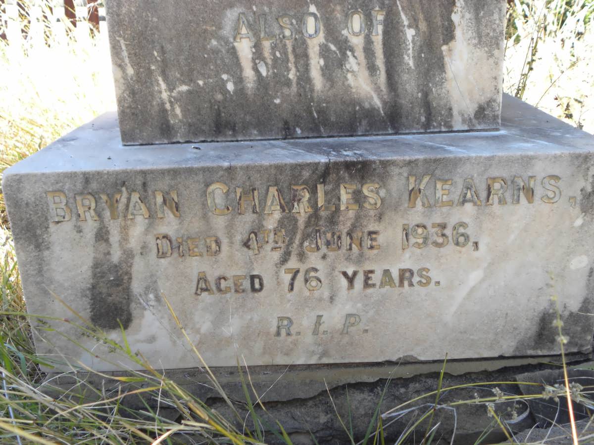 KEARNS Bryan Charles -1936