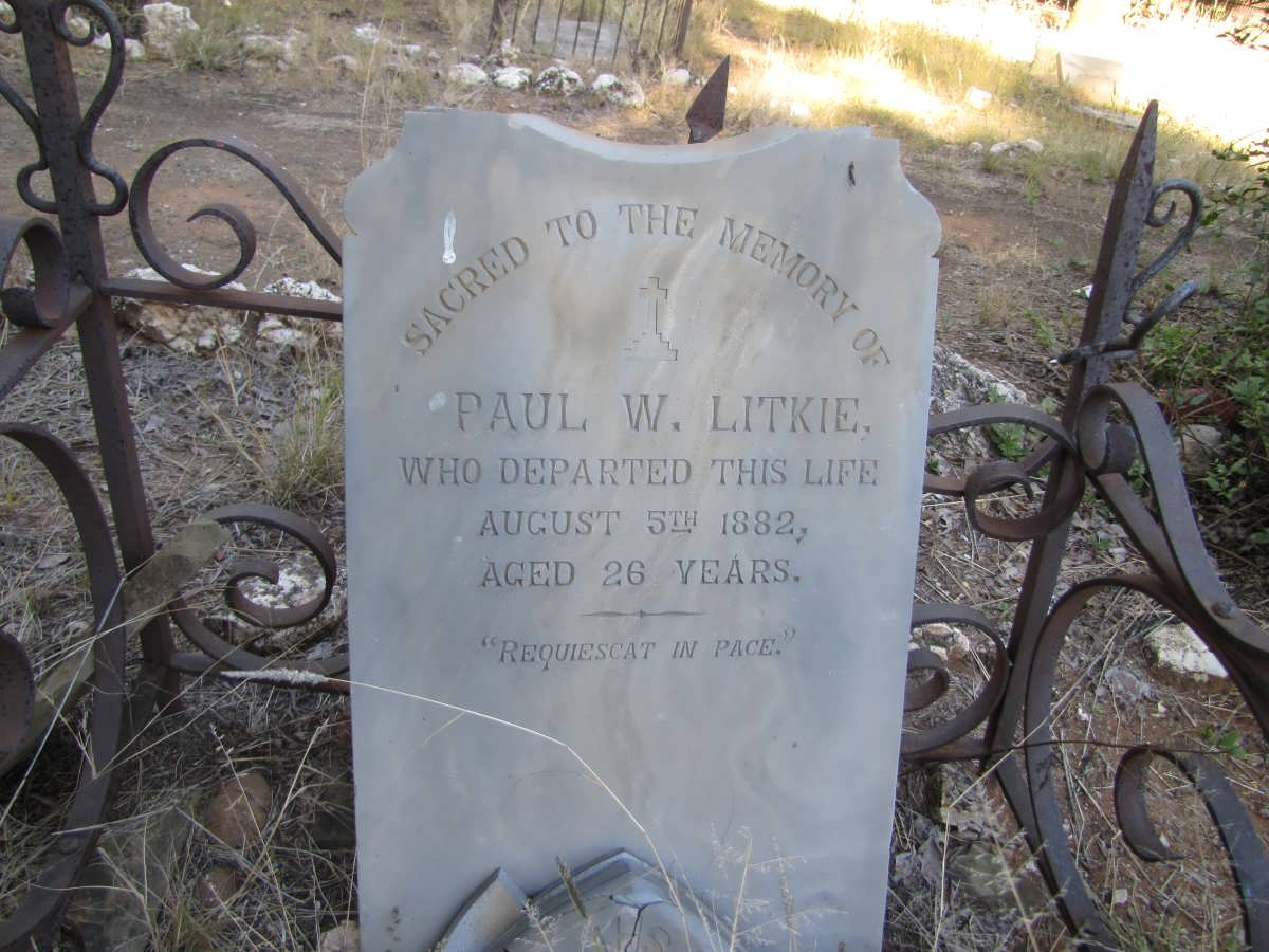 LITKIE Paul W. -1882