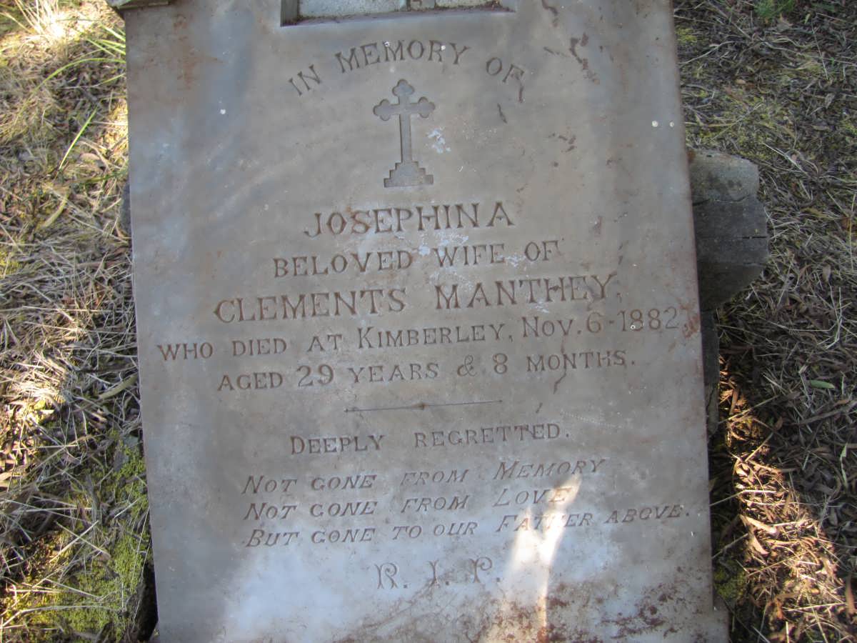MANTHEY Josephine -1882
