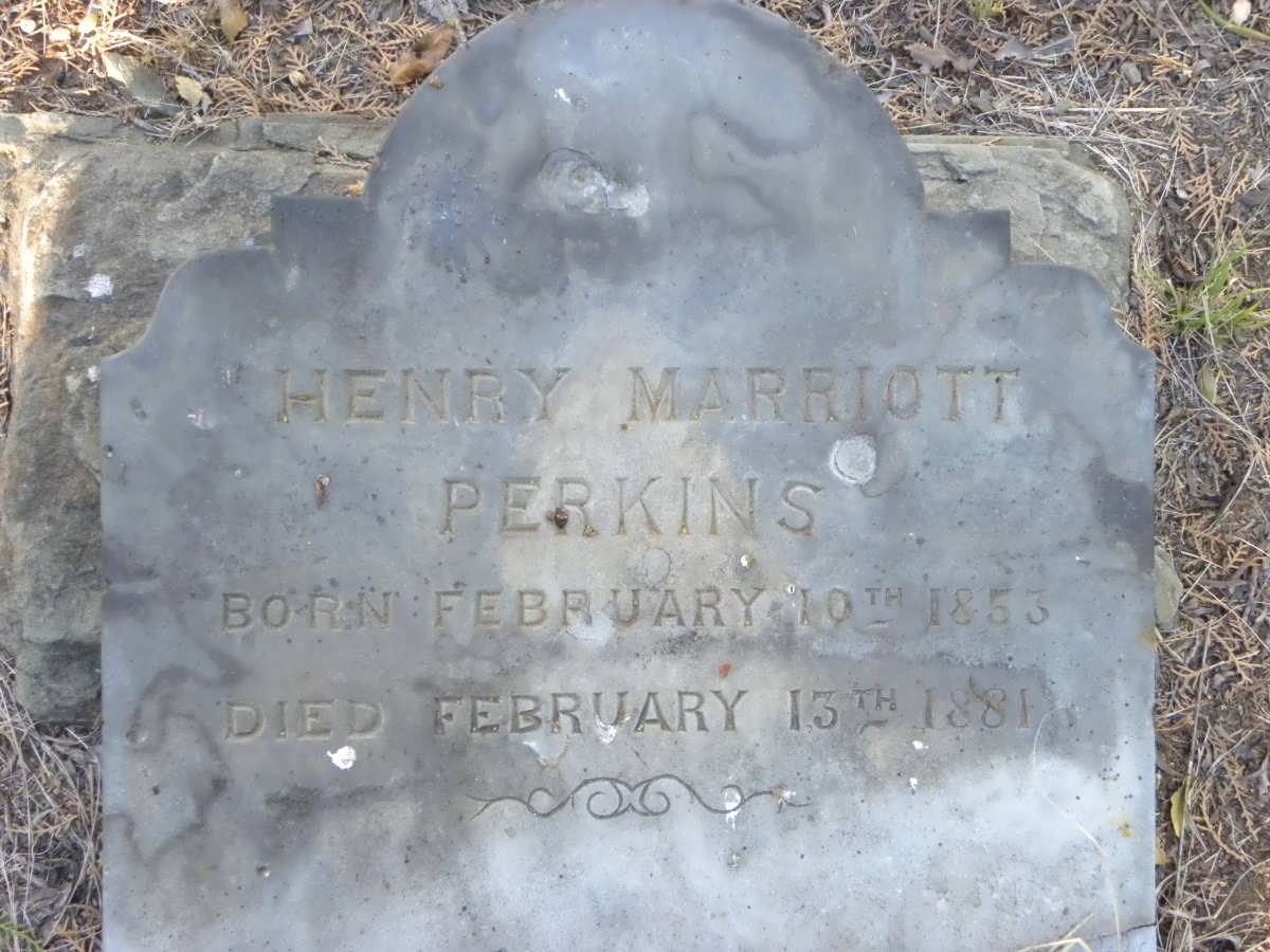 PERKINS Henry Marriott 1853-1881