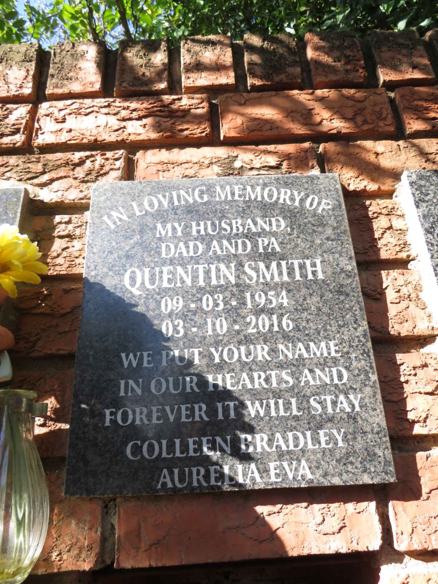 SMITH Quentin 1954-2016