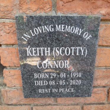 CONNOR Keith 1950-2020