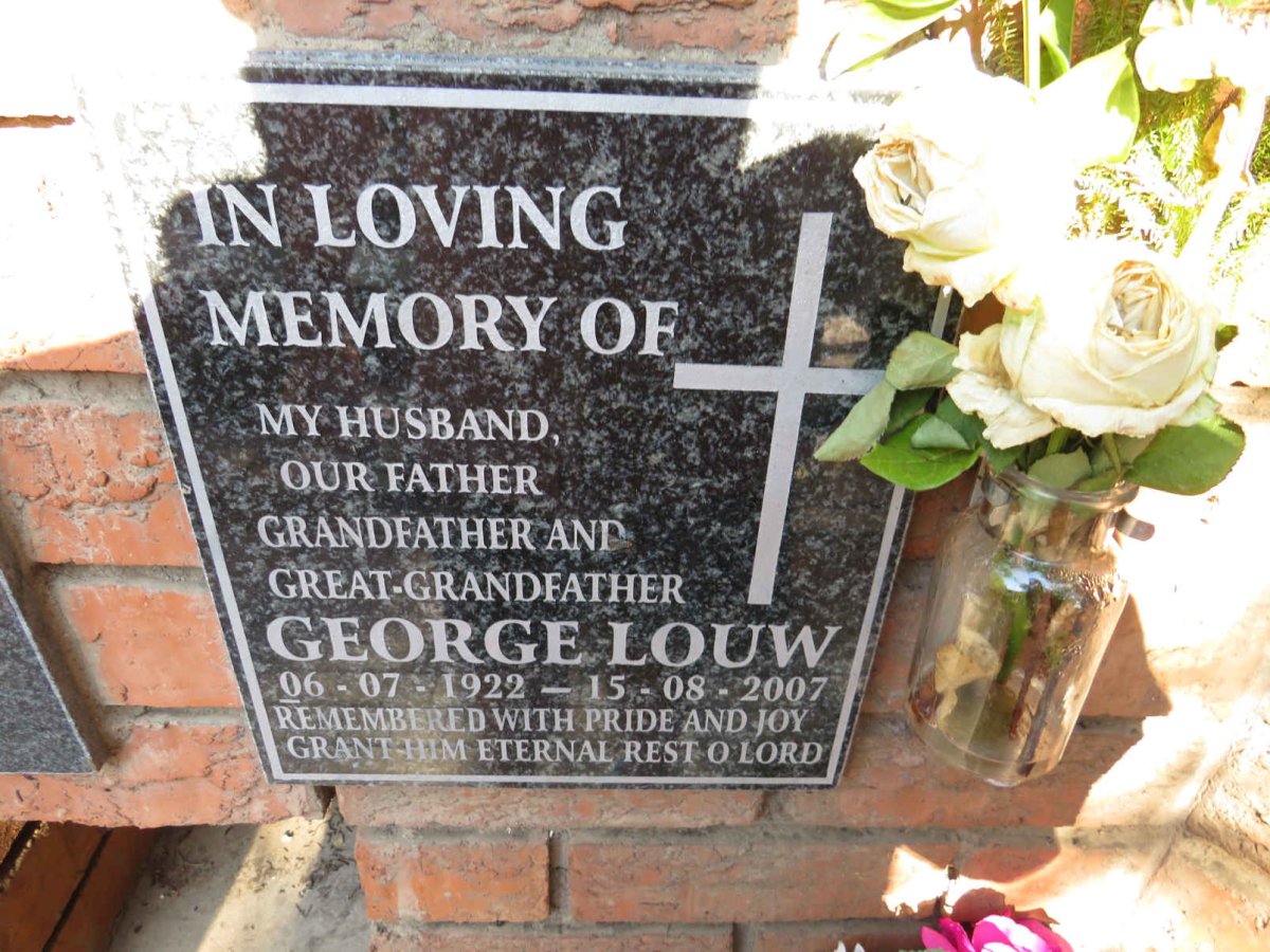 LOUW George 1922-2007