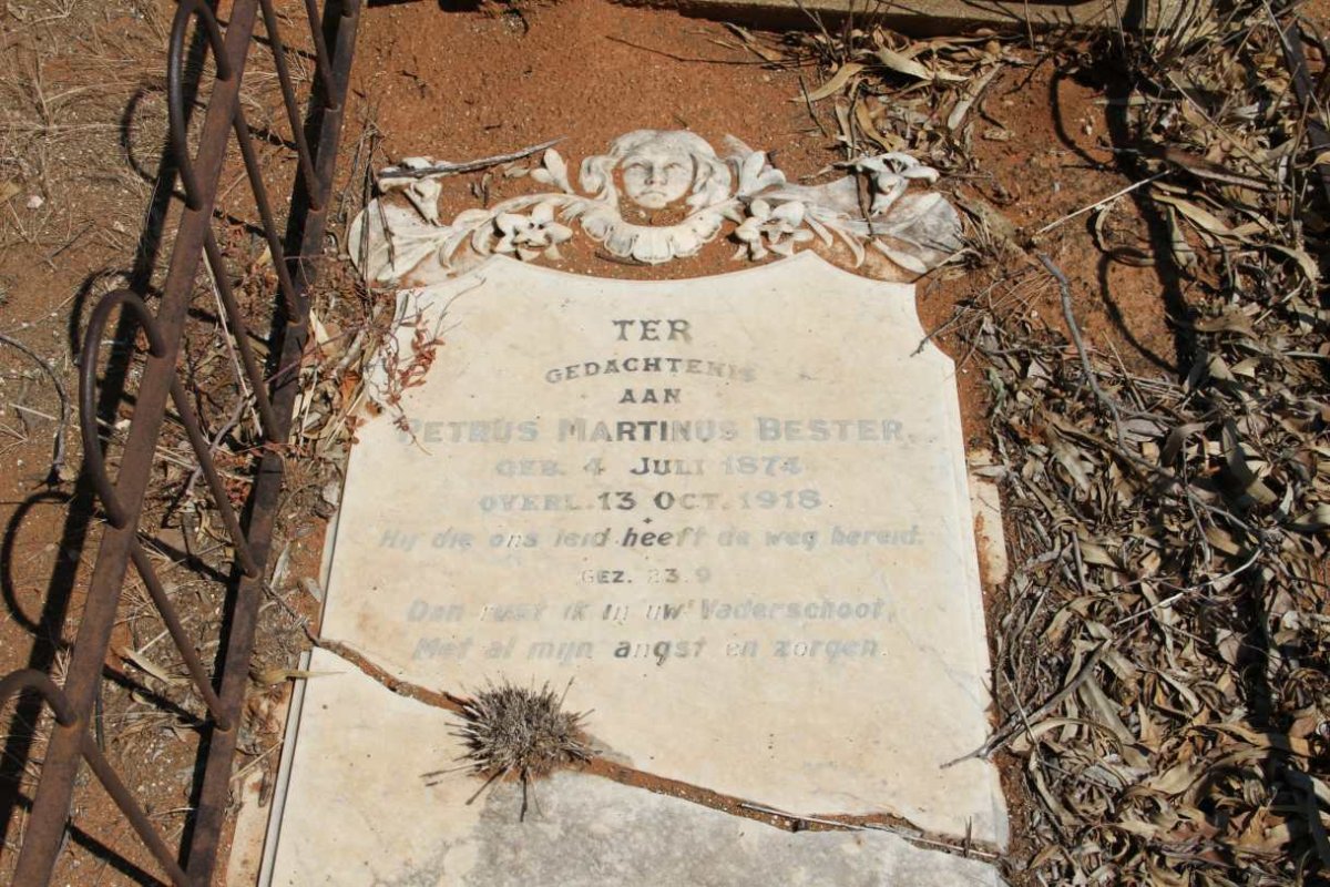 BESTER Petrus Martinus 1874-1918