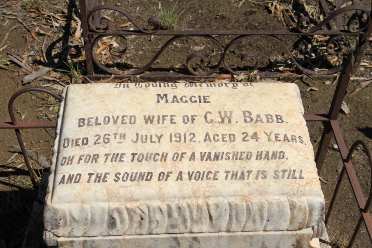 BABB Maggie  -1912