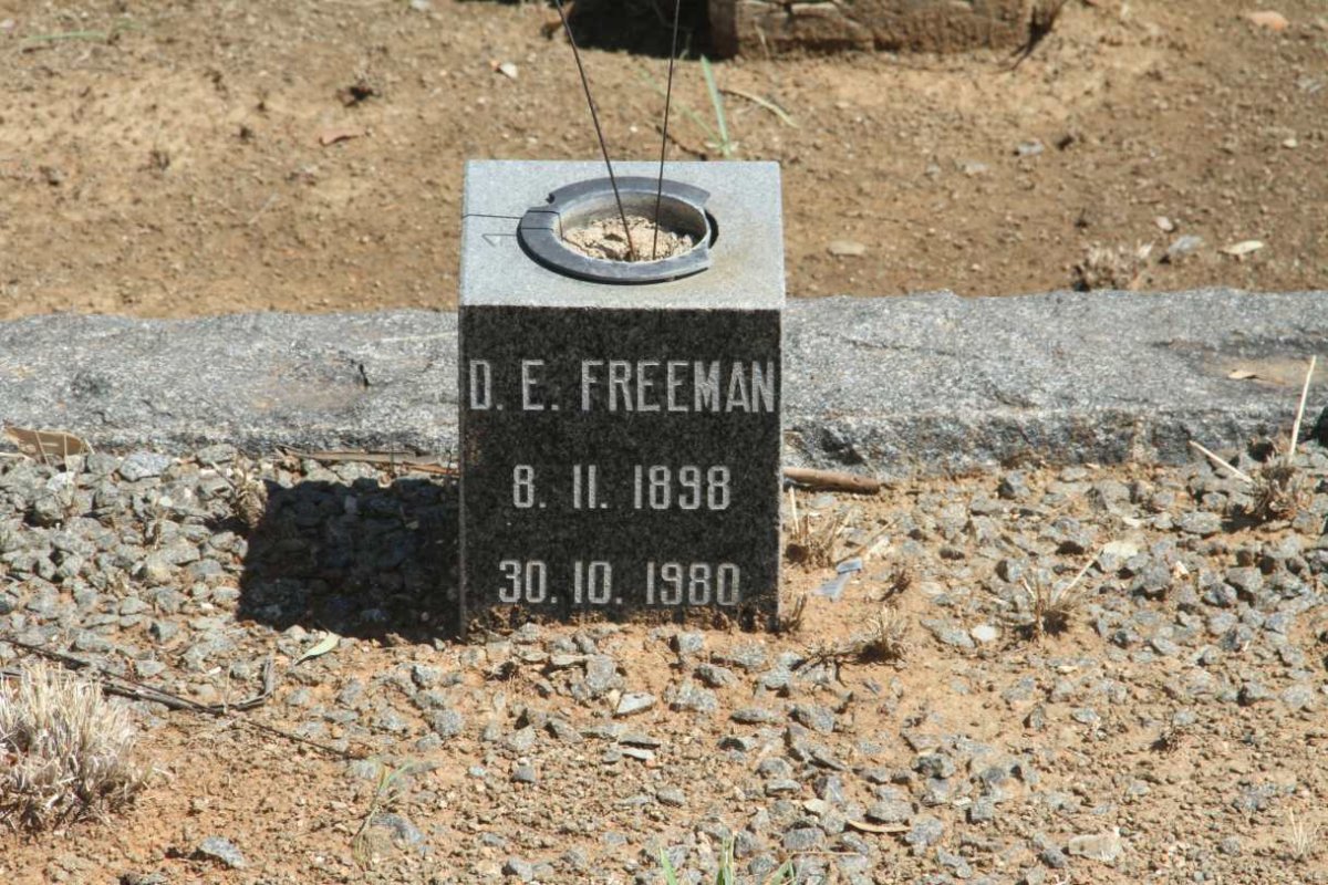 FREEMAN Doris Eileen 1898-1980