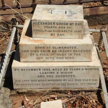 McKAY Alexander Gough -1885