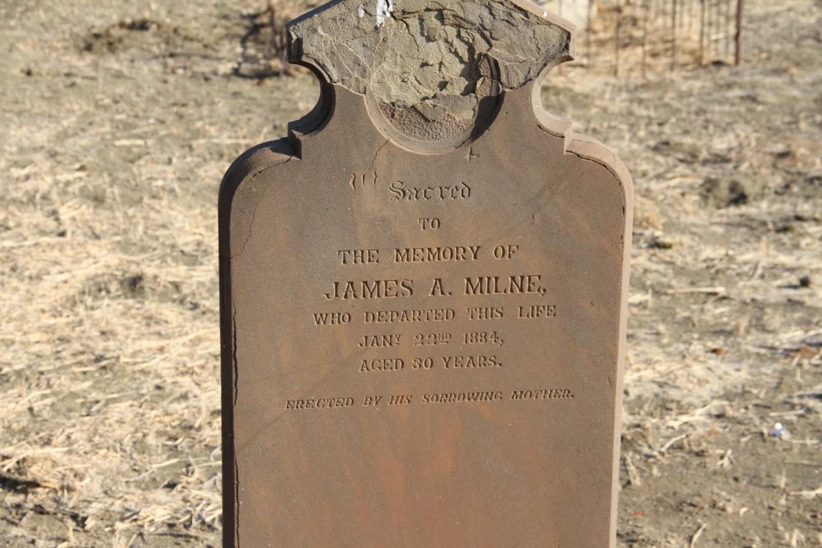 MILNE James A. -1884
