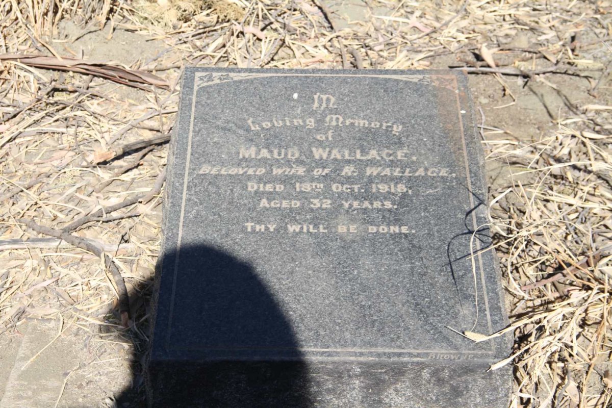 WALLACE Maud -1918