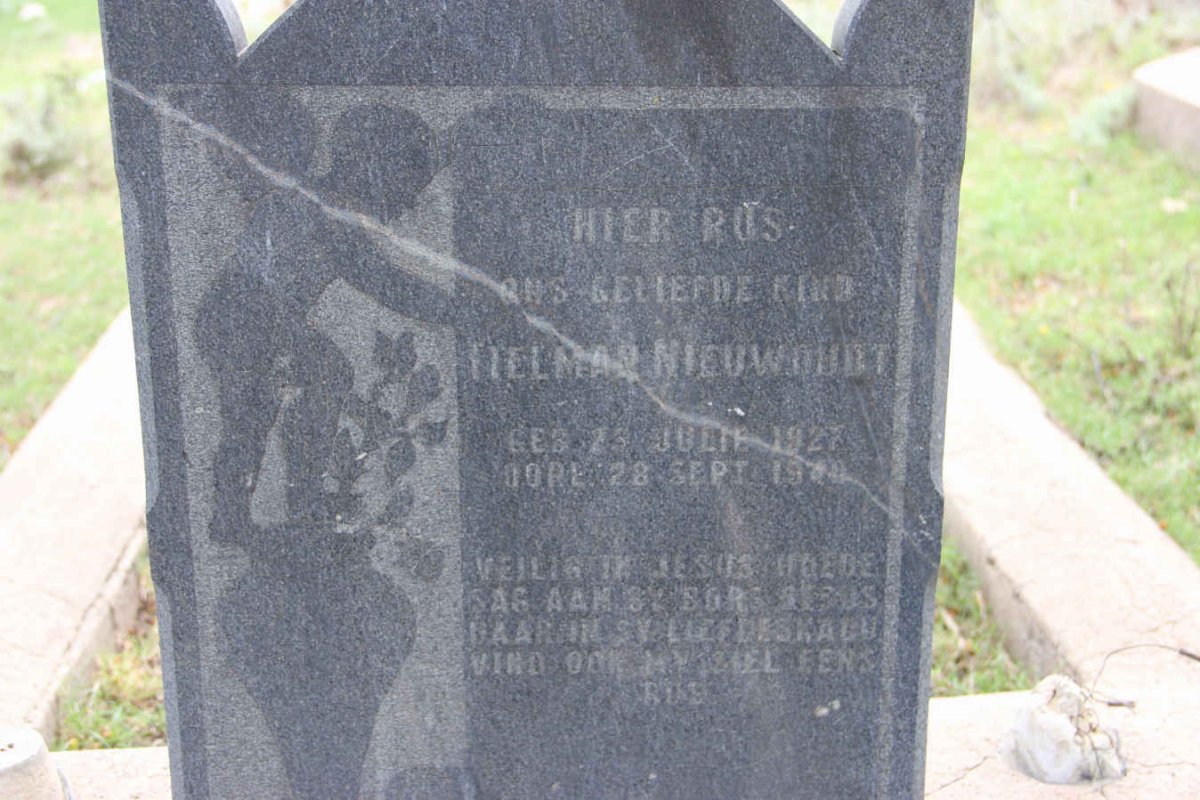 NIEUWOUDT Tielman 1927-1940