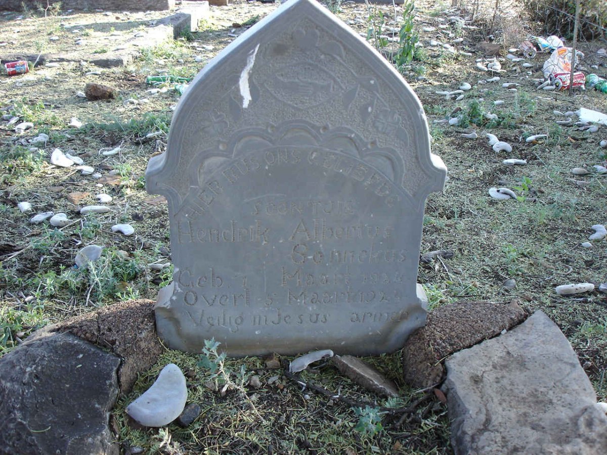 SONNEKUS Hendrik Albertus 1924-1924