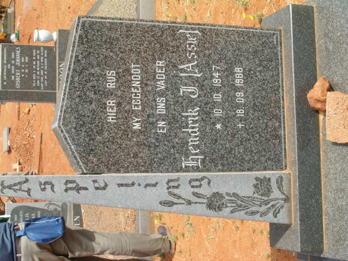 ASPELING Hendrik J. 1947-1988
