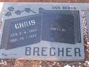 BRECHER Chris 1902-1972