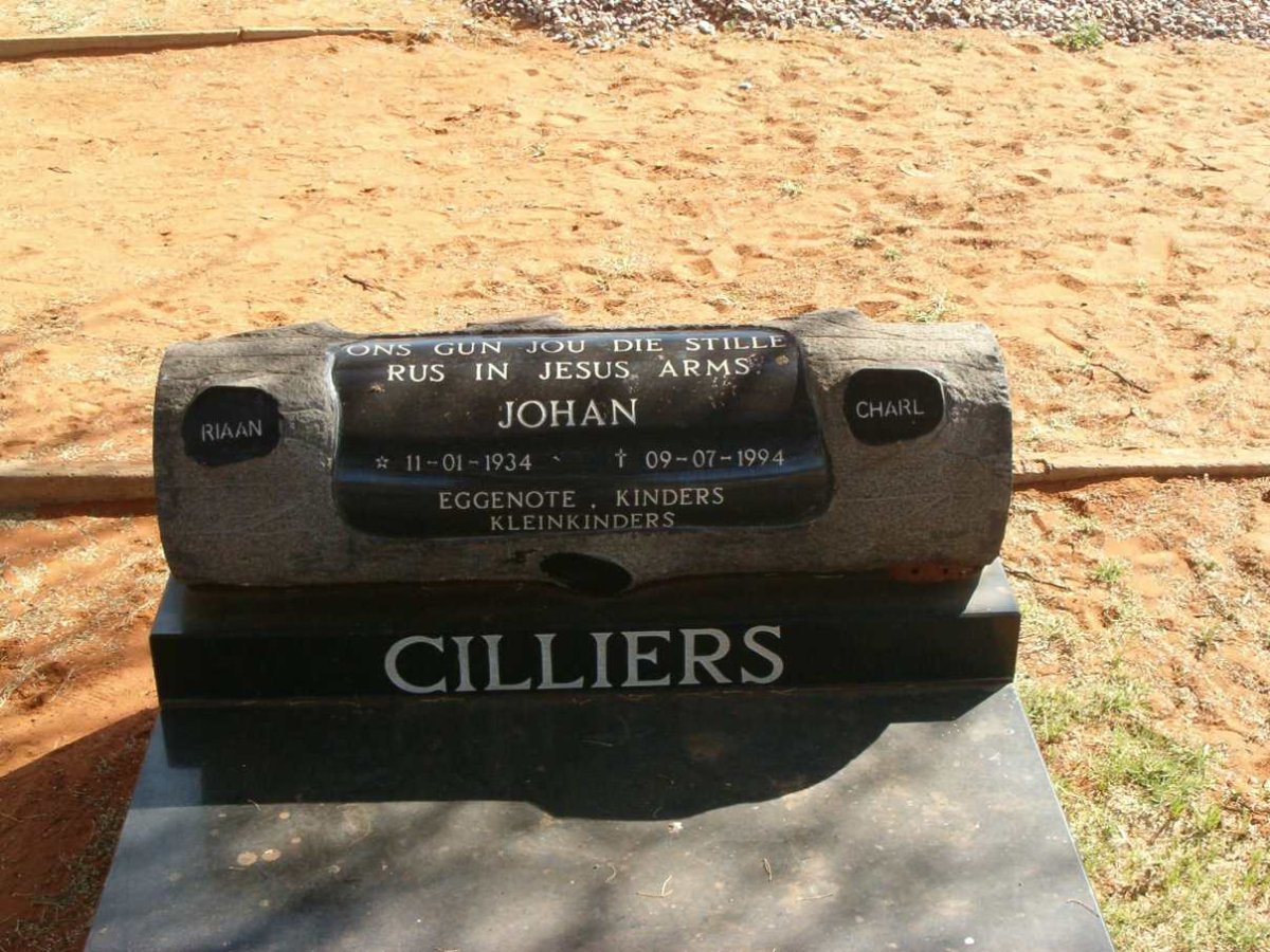 CILLIERS Johan 1934-1994